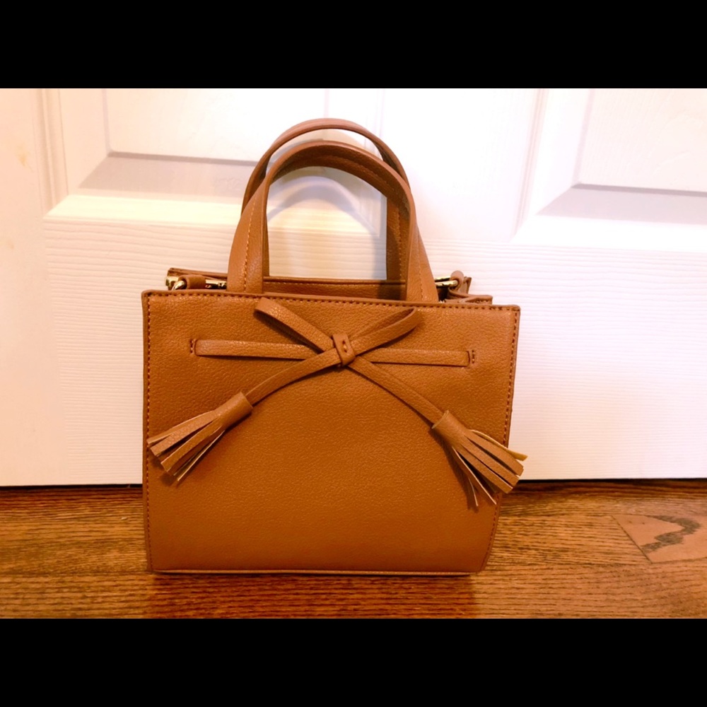 Brown Tote Bag Tassel